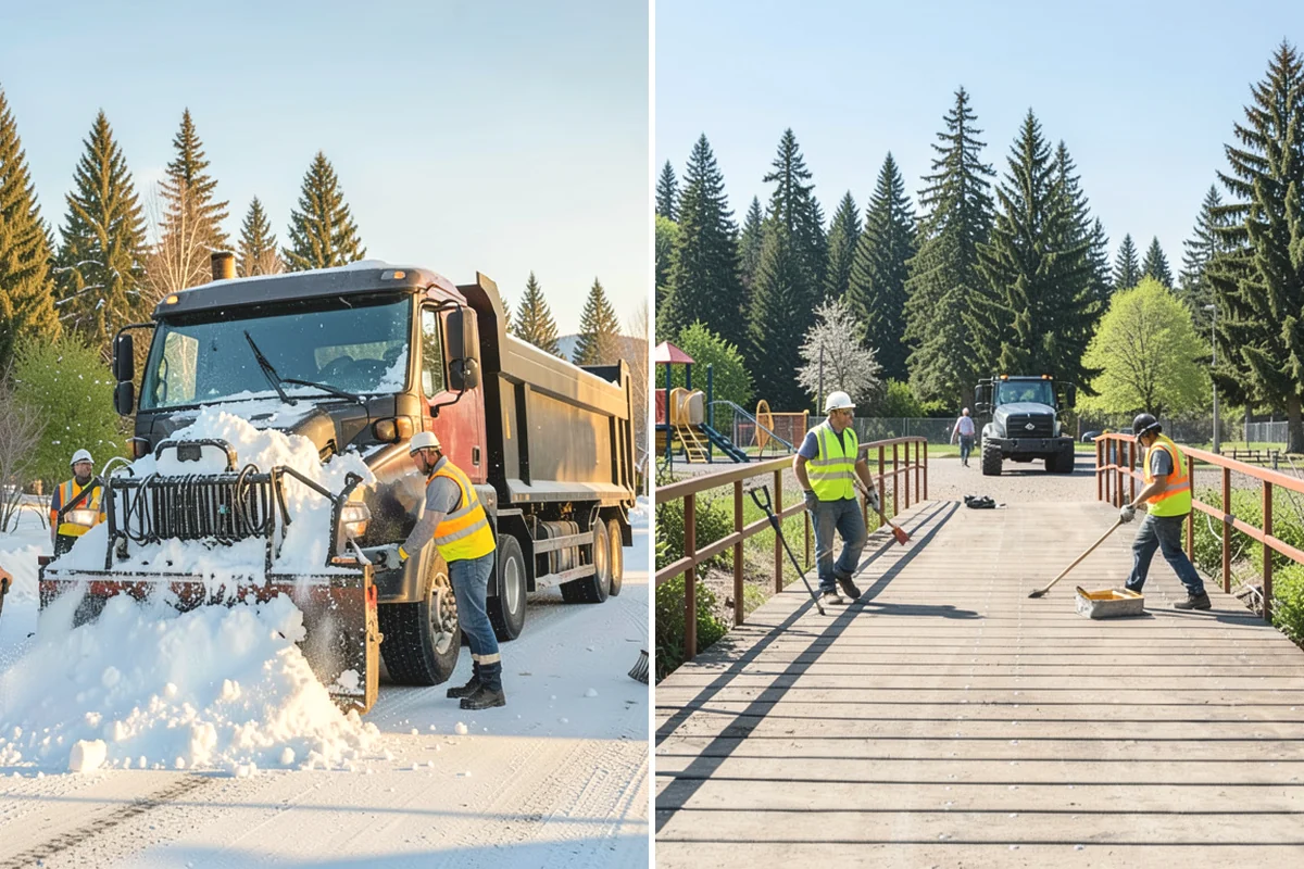 Gravel Road Grading in University Place, Pierce County, WA - Assess the surface, crown, and drainage condition