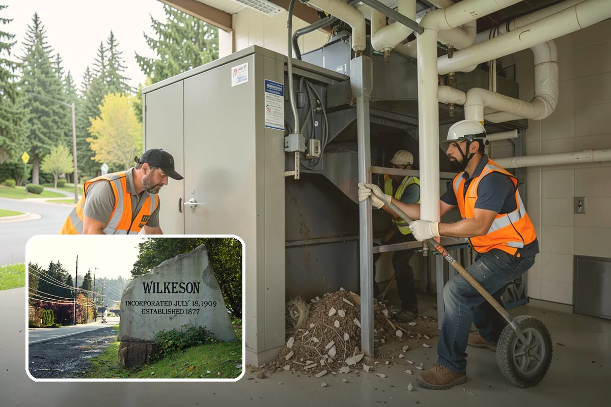 Gravel Road Grading in Wilkeson, Pierce County, WA - Restores crown to shed water and reduce ruts
