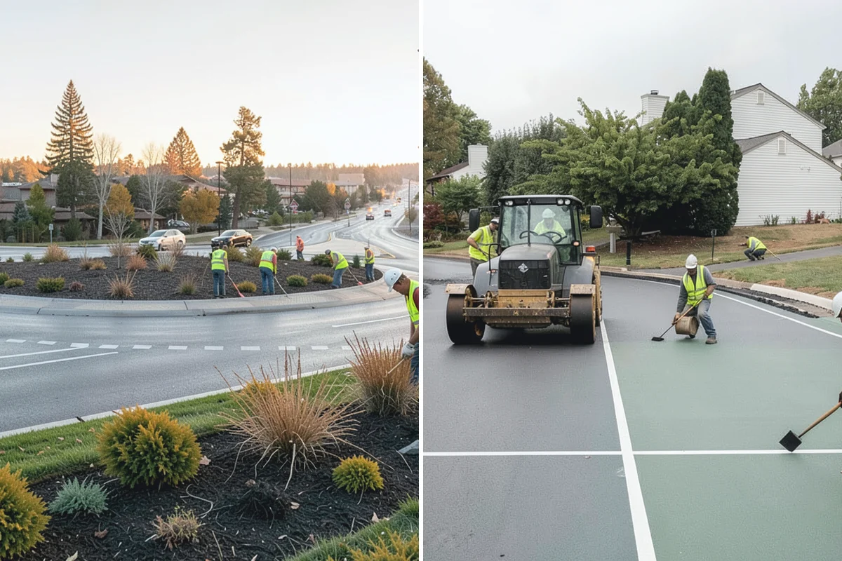 Gravel Road Grading in Woodinville, King County, WA - Assess the surface, crown, and drainage condition