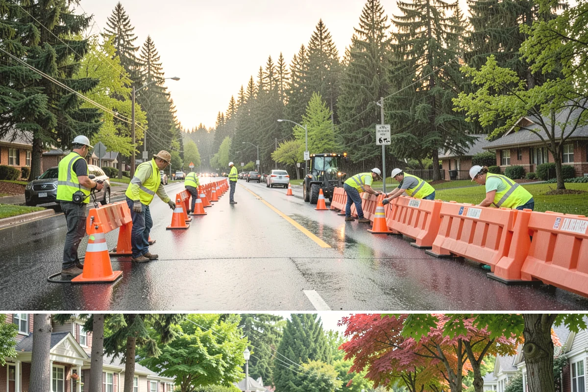 Grounds & Facility Contract Maintenance in Beaux Arts Village, King County, WA - Bundled scopes flex with the calendar, shifting labor between grounds growth in summer and facility work in winter.