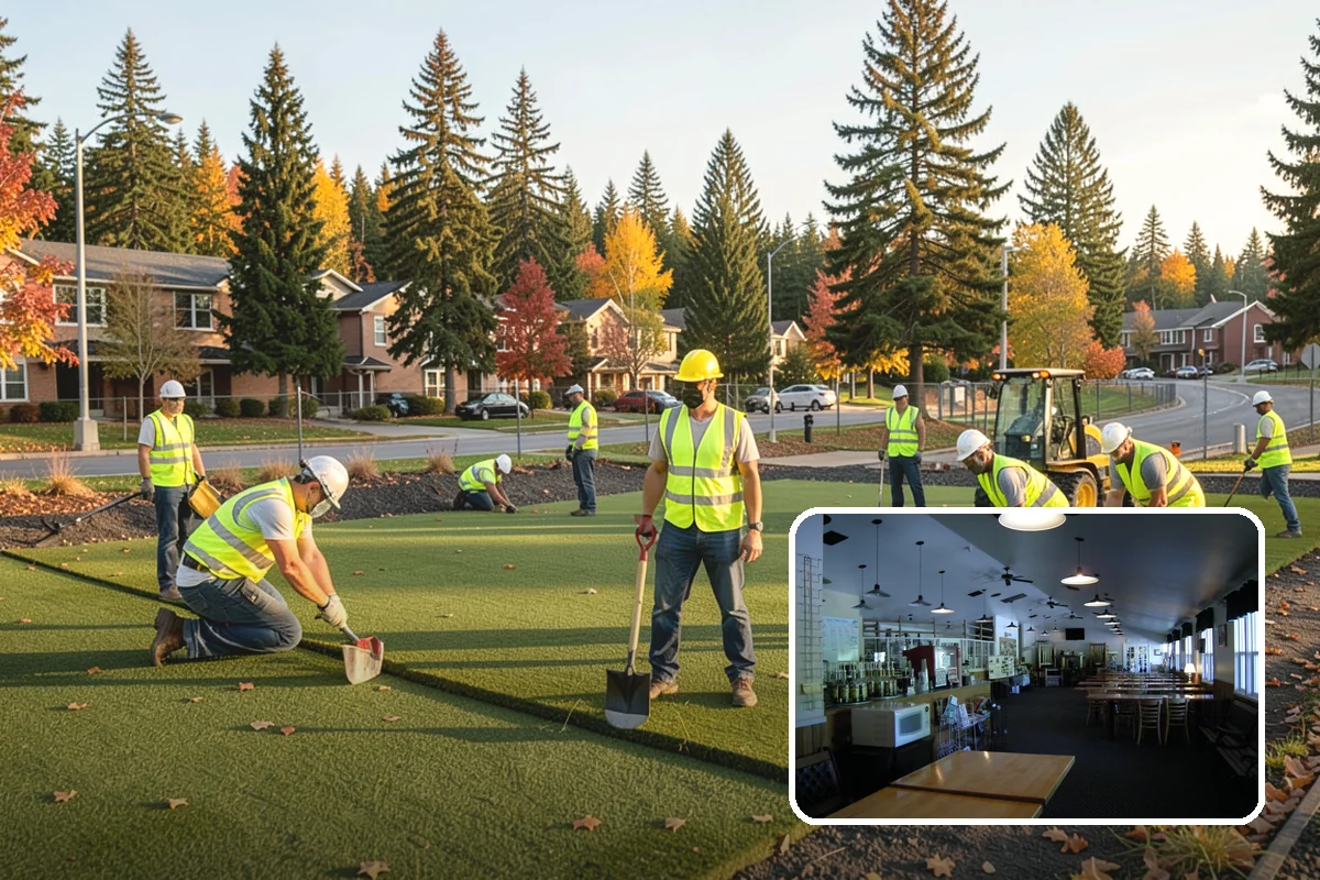 Grounds & Facility Contract Maintenance in Black Diamond, King County, WA - Combines grounds and building upkeep under one accountable contract