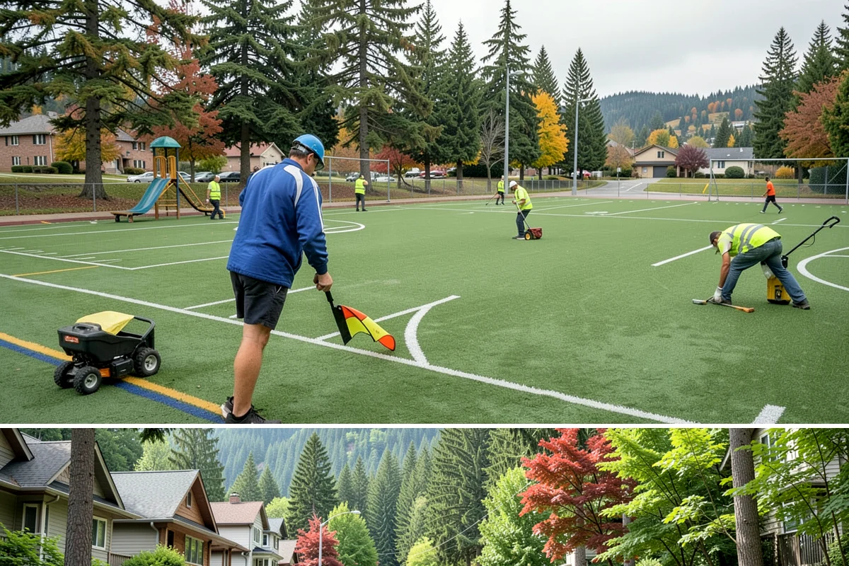 Grounds & Facility Contract Maintenance in Darrington, Snohomish County, WA - Bundled scopes flex with the calendar, shifting labor between grounds growth in summer and facility work in winter.