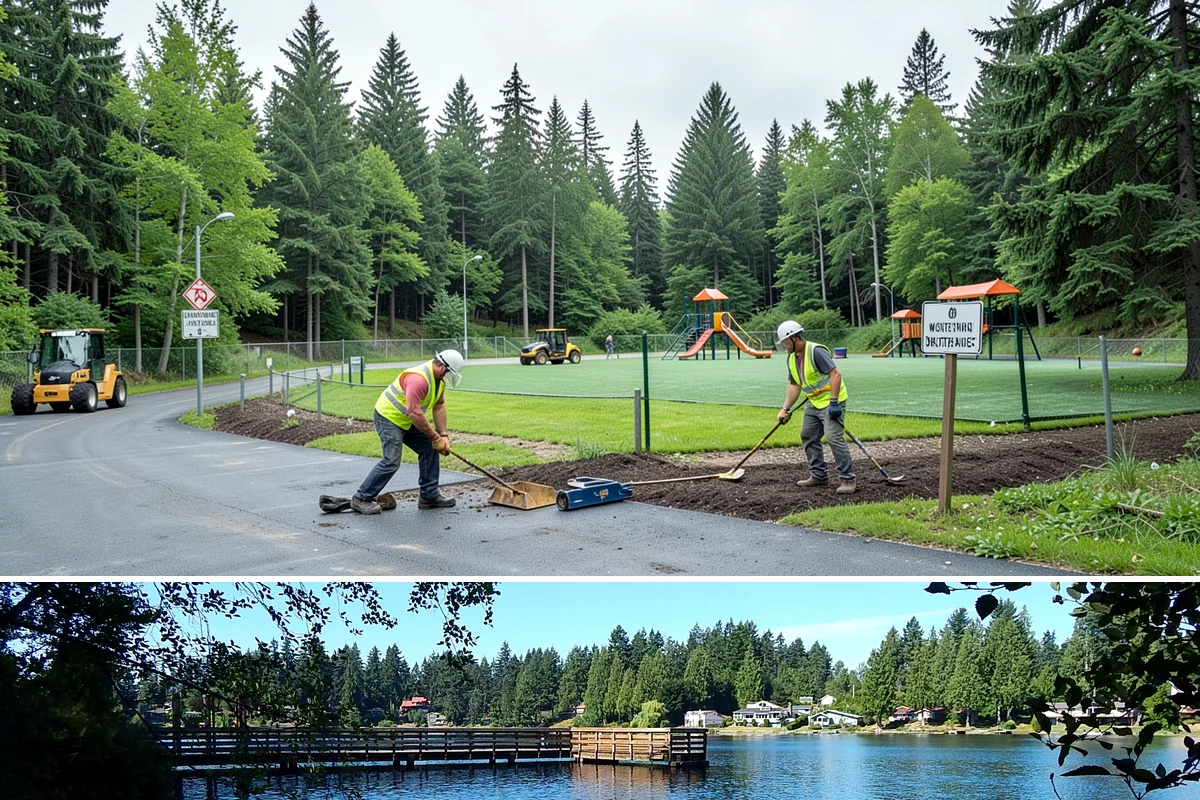 Grounds & Facility Contract Maintenance in Federal Way, King County, WA - Bundled scopes flex with the calendar, shifting labor between grounds growth in summer and facility work in winter.
