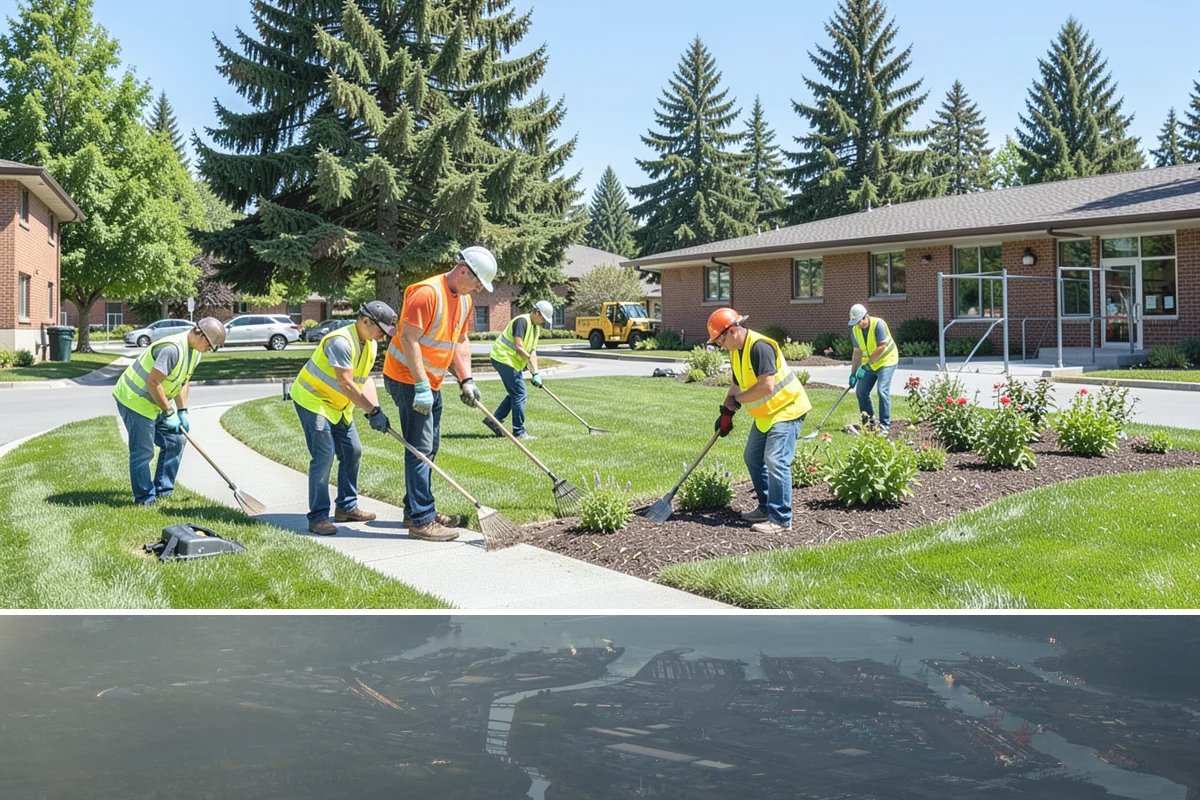 Grounds & Facility Contract Maintenance in Fife, Pierce County, WA - Bundled scopes flex with the calendar, shifting labor between grounds growth in summer and facility work in winter.