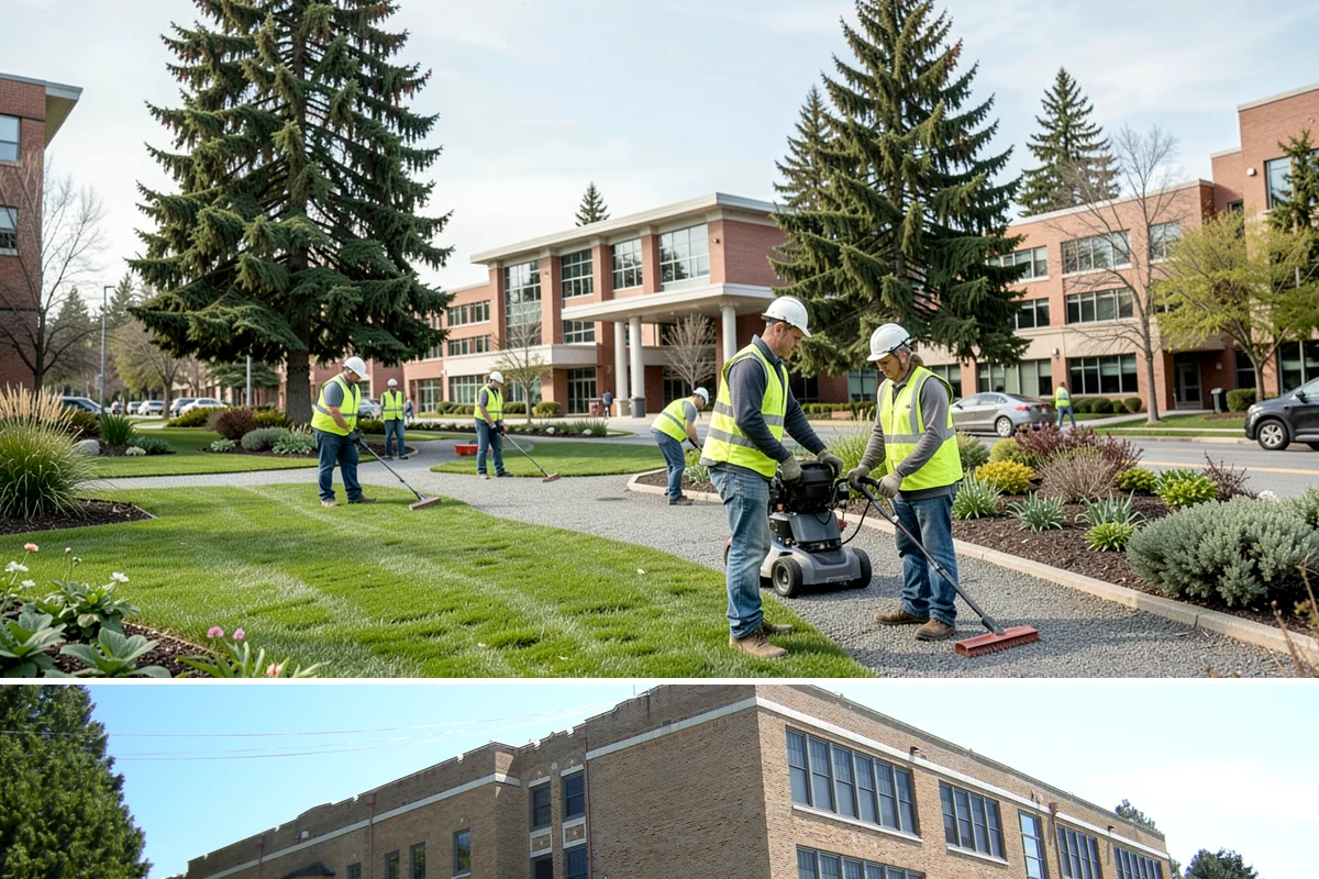 Grounds & Facility Contract Maintenance in Maple Valley, King County, WA - Bundled scopes flex with the calendar, shifting labor between grounds growth in summer and facility work in winter.