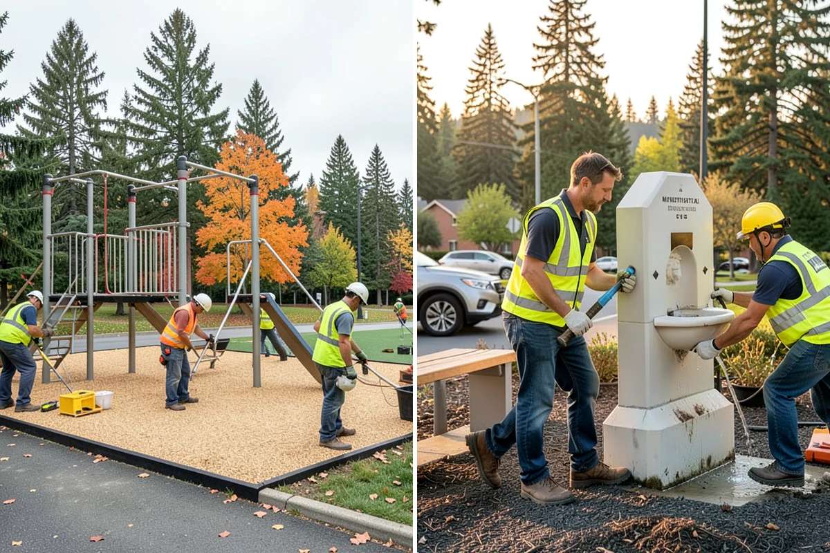 Grounds & Facility Contract Maintenance in Pacific, King County, WA - Site and facility scope assessment