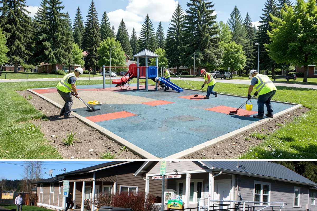 Grounds & Facility Contract Maintenance in South Prairie, Pierce County, WA - Bundled scopes flex with the calendar, shifting labor between grounds growth in summer and facility work in winter.
