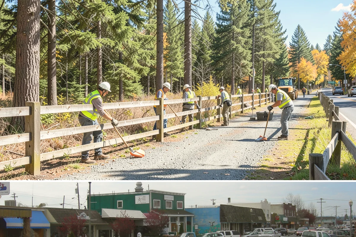 Grounds & Facility Contract Maintenance in Stanwood, Snohomish County, WA - Bundled scopes flex with the calendar, shifting labor between grounds growth in summer and facility work in winter.