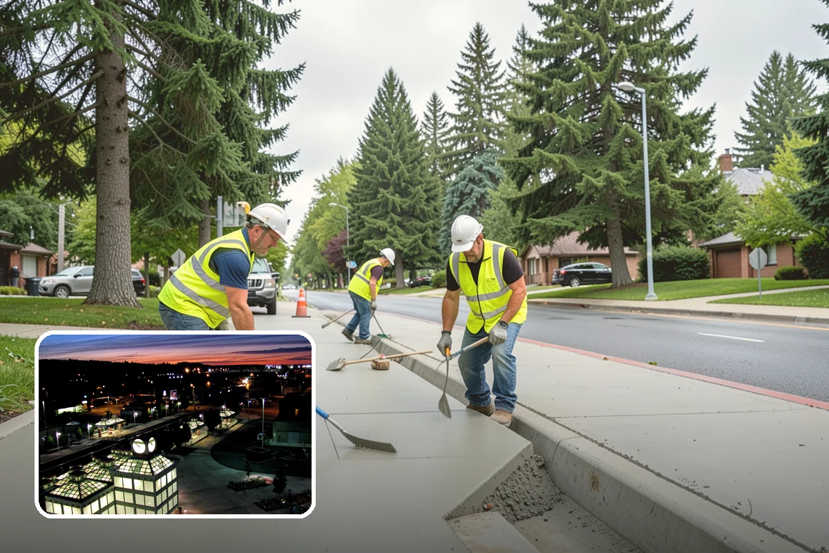 Guardrail Repair in Auburn, King County, WA - Restored crash protection to approved standards