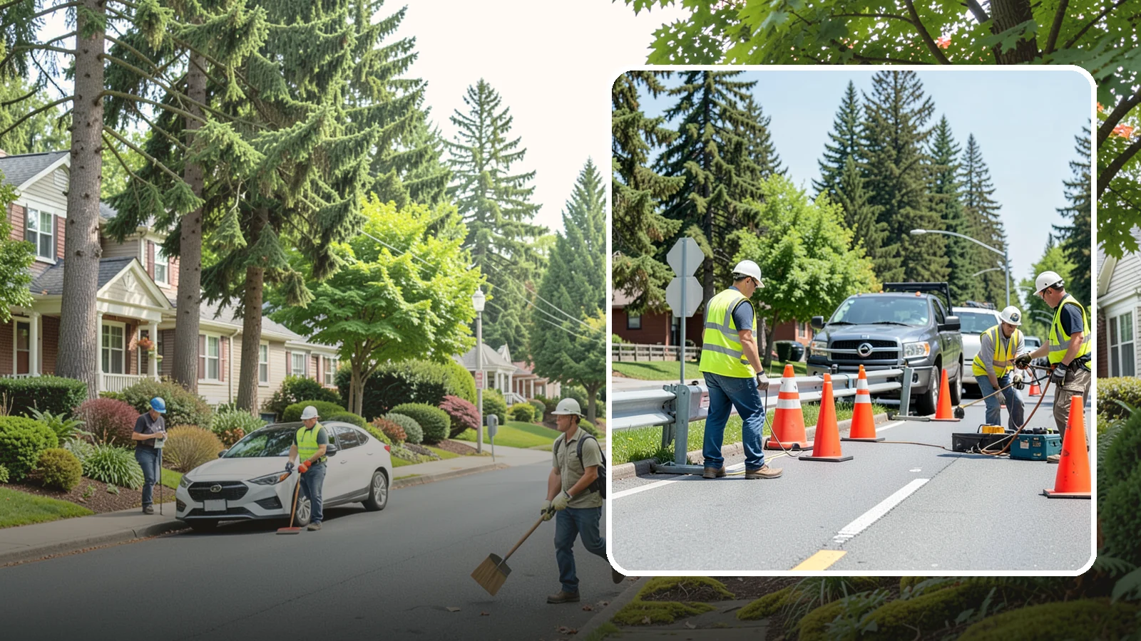 Guardrail Repair in Beaux Arts Village, King County, WA - Guardrail repair and replacement restore roadside crash protection after impacts and corrosion.