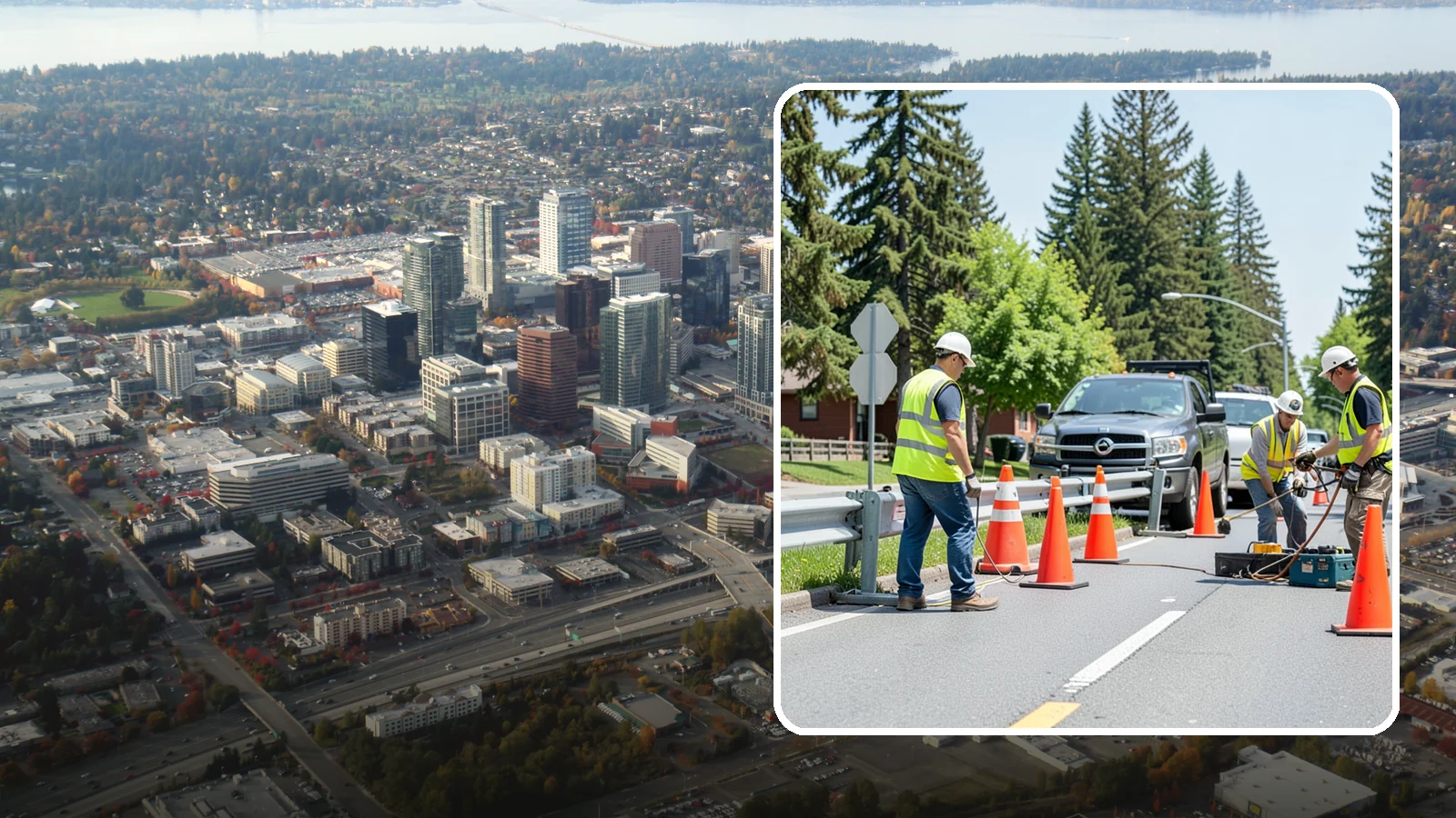 Guardrail Repair in Bellevue, King County, WA - Guardrail repair and replacement restore roadside crash protection after impacts and corrosion.