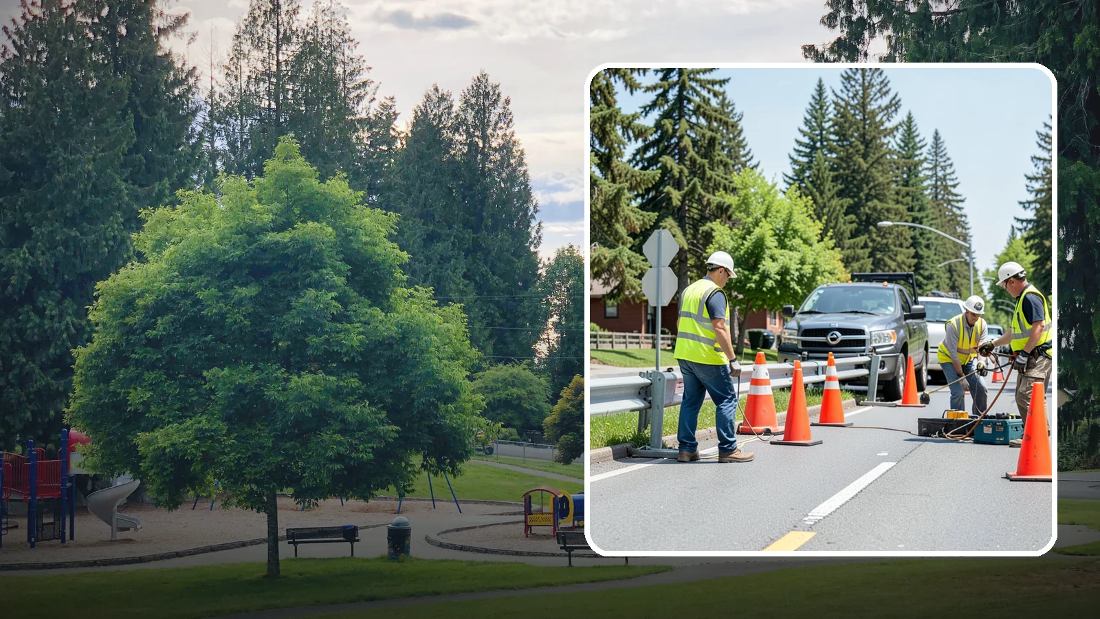 Guardrail Repair in Bonney Lake, Pierce County, WA - Guardrail repair and replacement restore roadside crash protection after impacts and corrosion.
