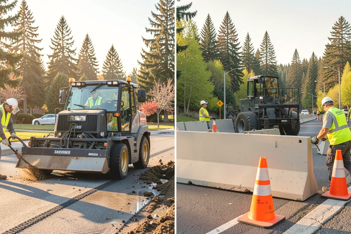 Guardrail Repair in Carbonado, Pierce County, WA - Assess damage and identify required components