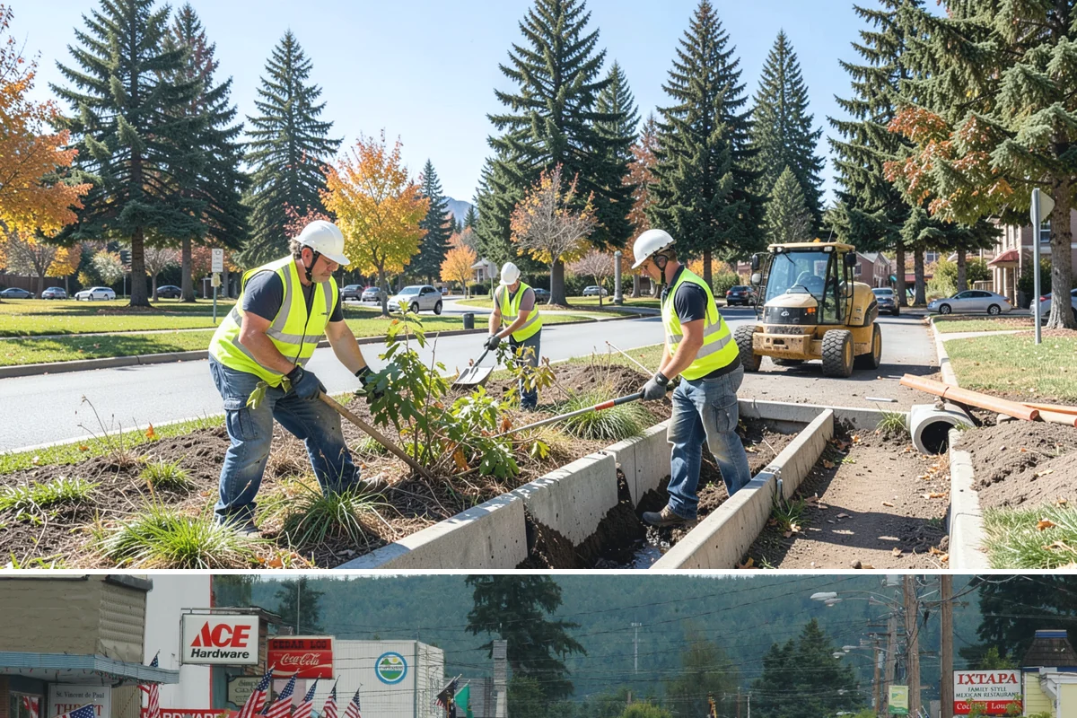 Guardrail Repair in Carnation, King County, WA - Repairs run year-round but cluster after winter storm season when run-off-road impacts peak.