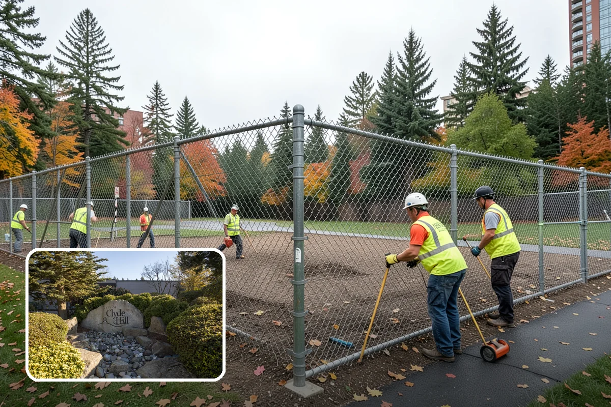 Guardrail Repair in Clyde Hill, King County, WA - Restored crash protection to approved standards