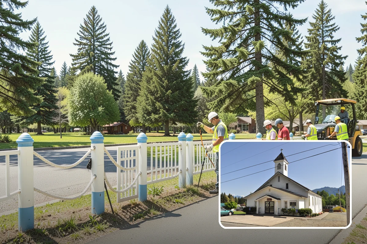 Guardrail Repair in Concrete, Skagit County, WA - Restored crash protection to approved standards
