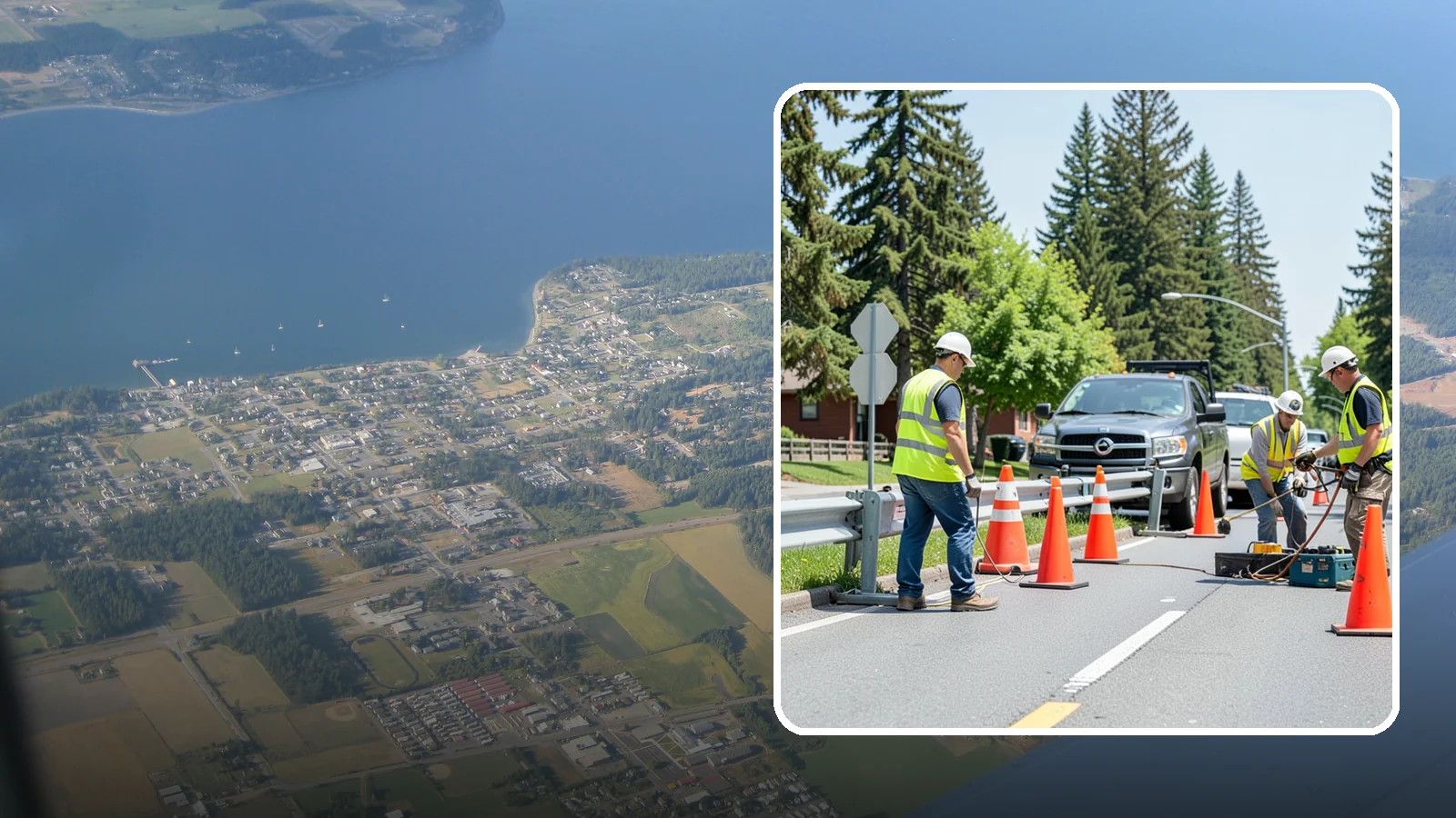 Guardrail Repair in Coupeville, Island County, WA - Guardrail repair and replacement restore roadside crash protection after impacts and corrosion.