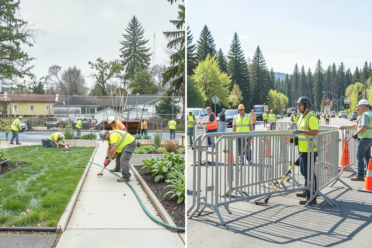 Guardrail Repair in Covington, King County, WA - Assess damage and identify required components