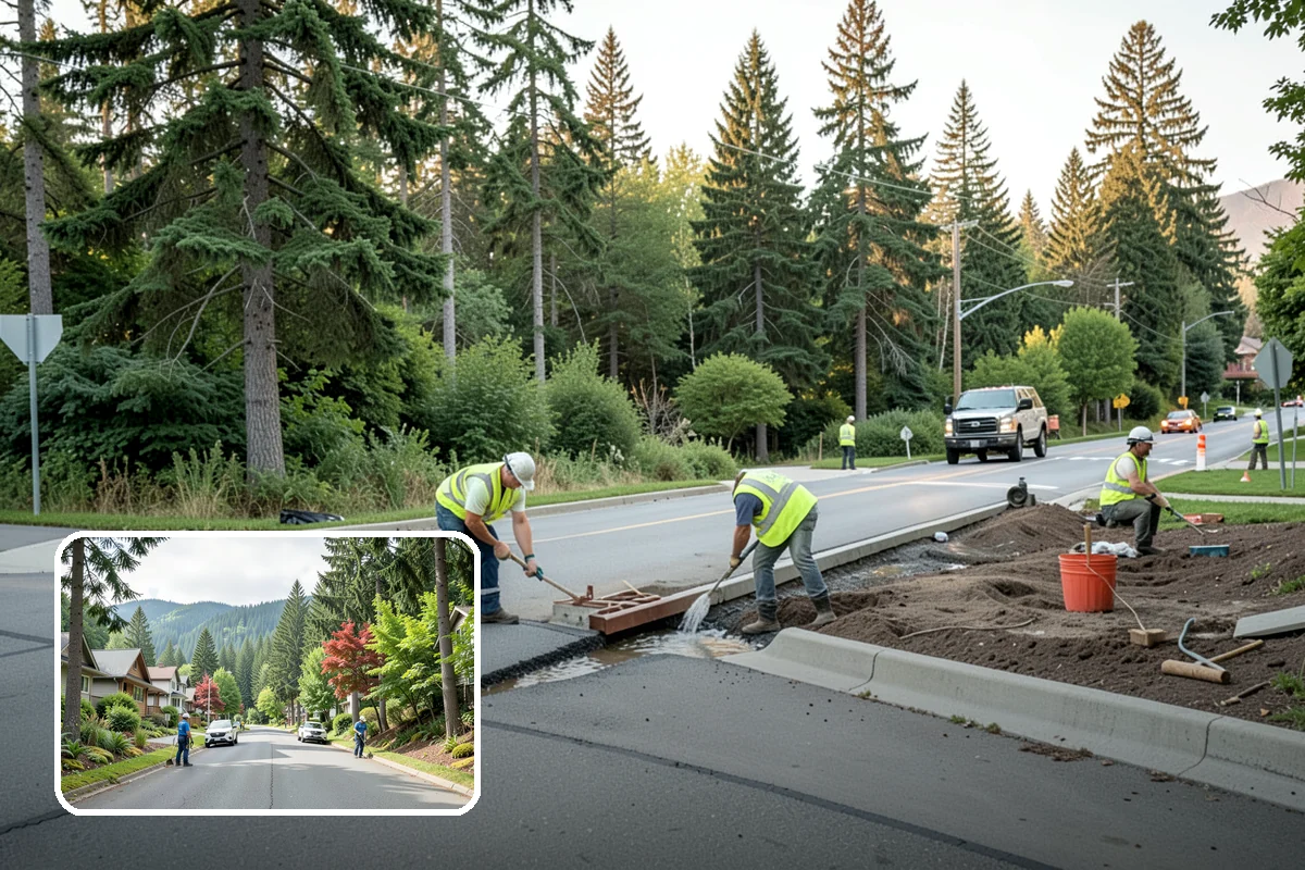 Guardrail Repair in Darrington, Snohomish County, WA - Restored crash protection to approved standards