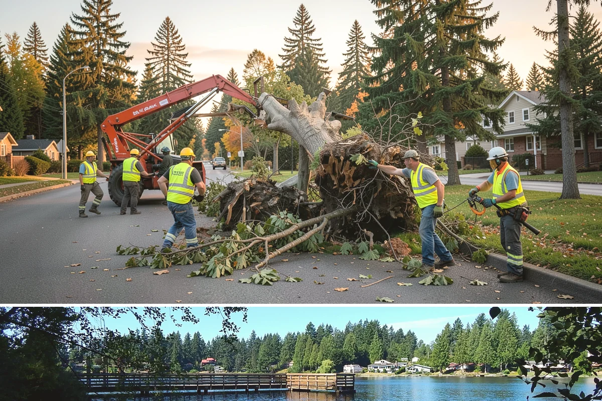 Guardrail Repair in Federal Way, King County, WA - Repairs run year-round but cluster after winter storm season when run-off-road impacts peak.