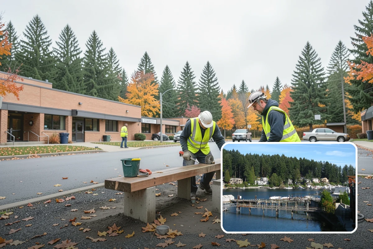 Guardrail Repair in Gig Harbor, Pierce County, WA - Restored crash protection to approved standards