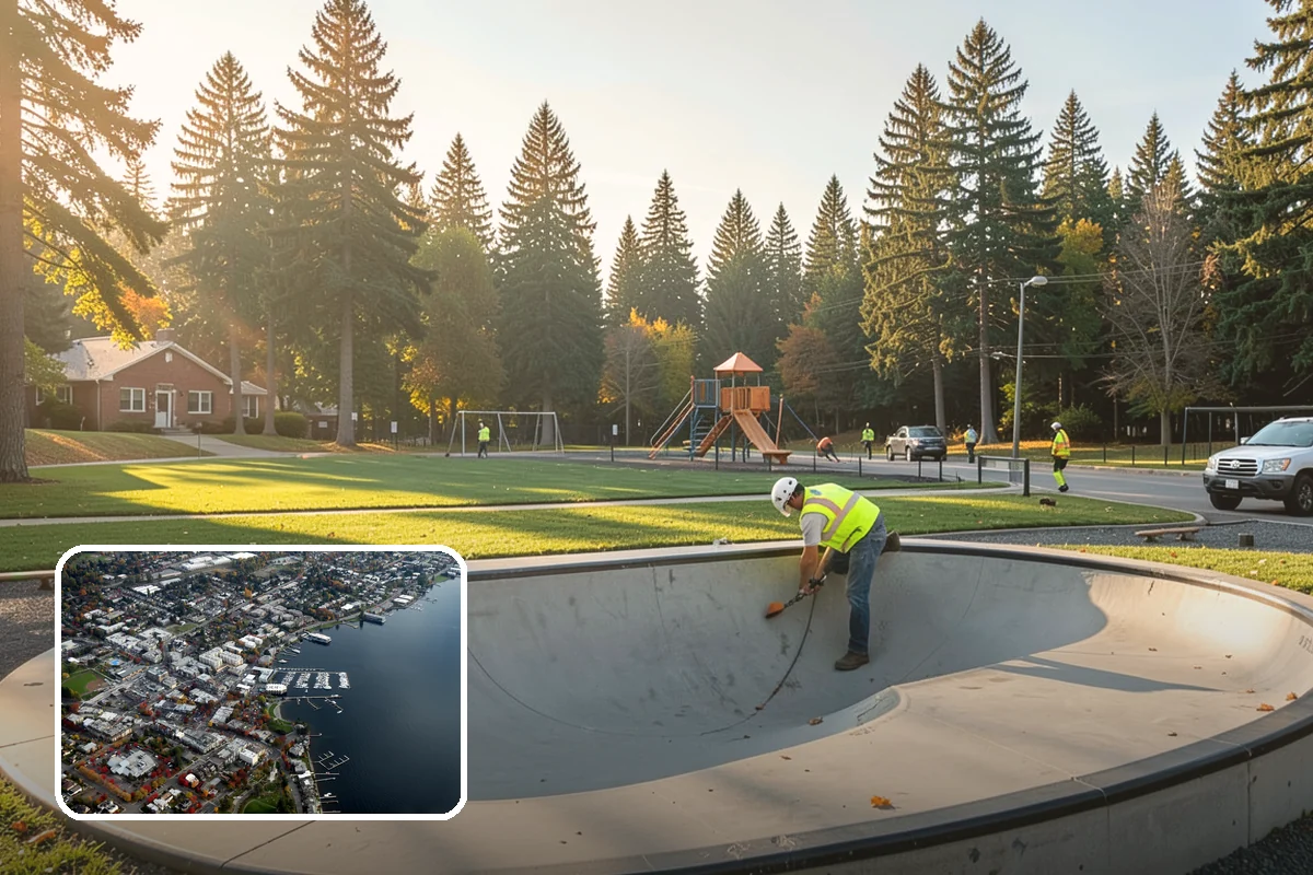 Guardrail Repair in Kirkland, King County, WA - Restored crash protection to approved standards