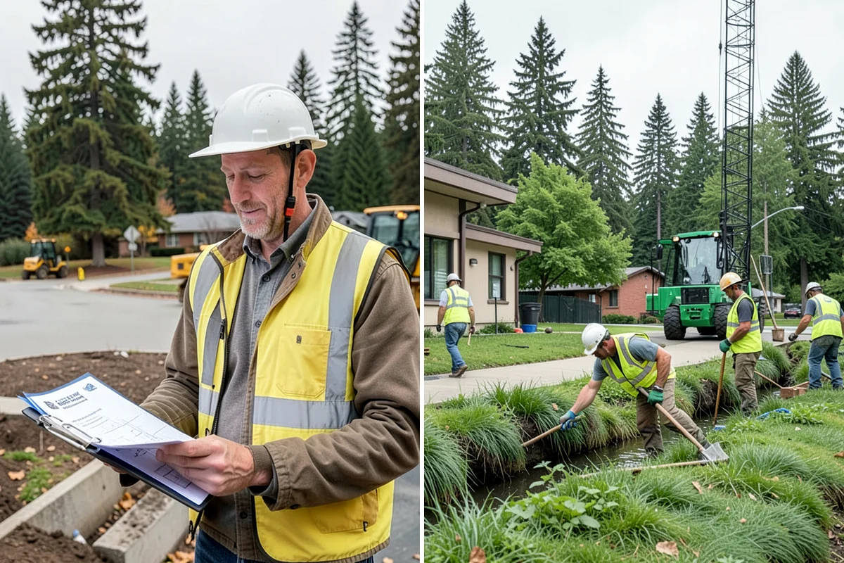Guardrail Repair in Lake Forest Park, King County, WA - Assess damage and identify required components