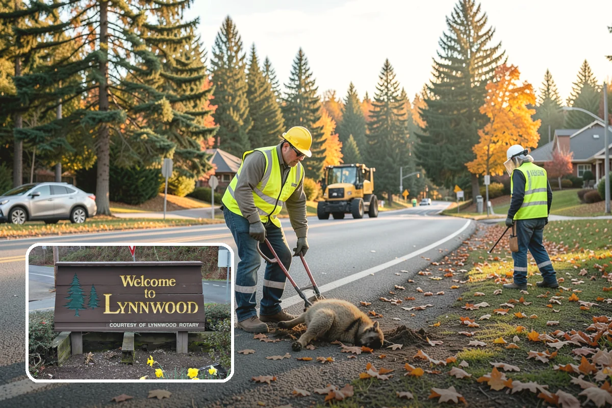 Guardrail Repair in Lynnwood, Snohomish County, WA - Restored crash protection to approved standards