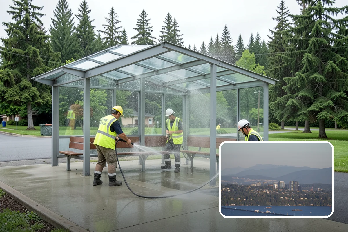 Guardrail Repair in Medina, King County, WA - Restored crash protection to approved standards