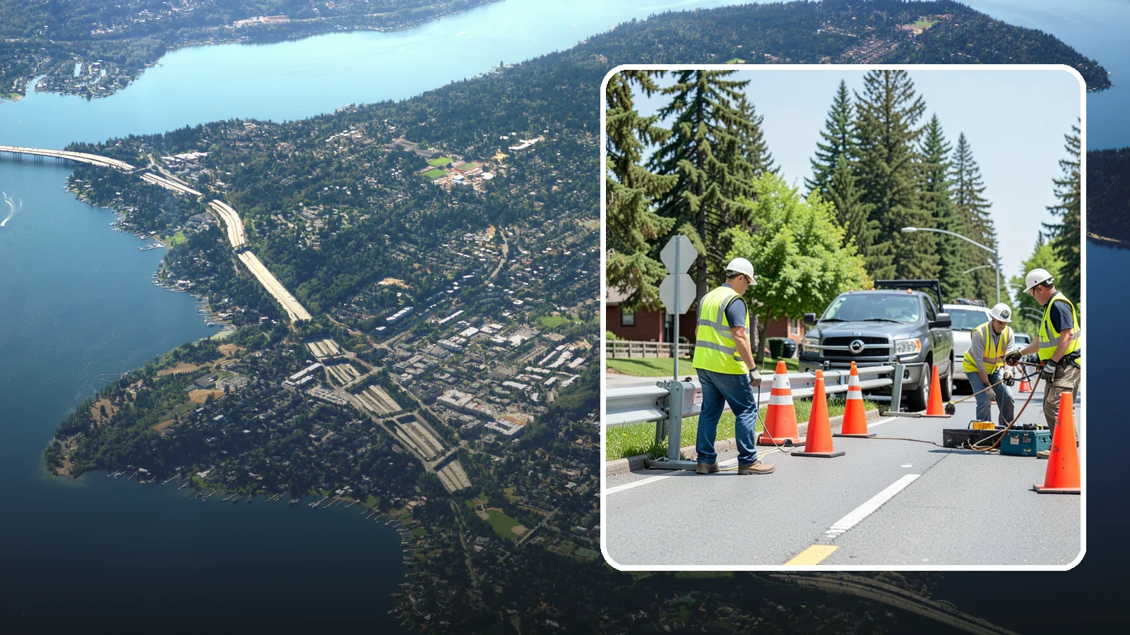 Guardrail Repair in Mercer Island, King County, WA - Guardrail repair and replacement restore roadside crash protection after impacts and corrosion.