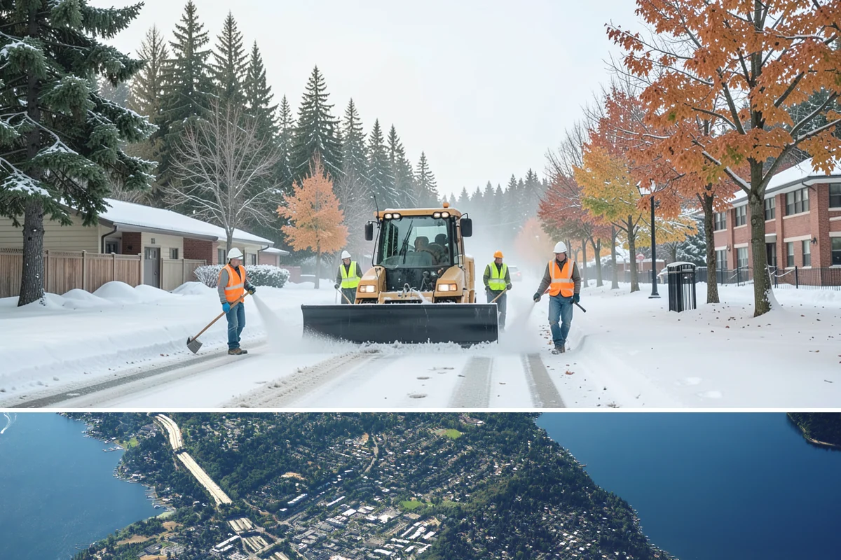 Guardrail Repair in Mercer Island, King County, WA - Repairs run year-round but cluster after winter storm season when run-off-road impacts peak.