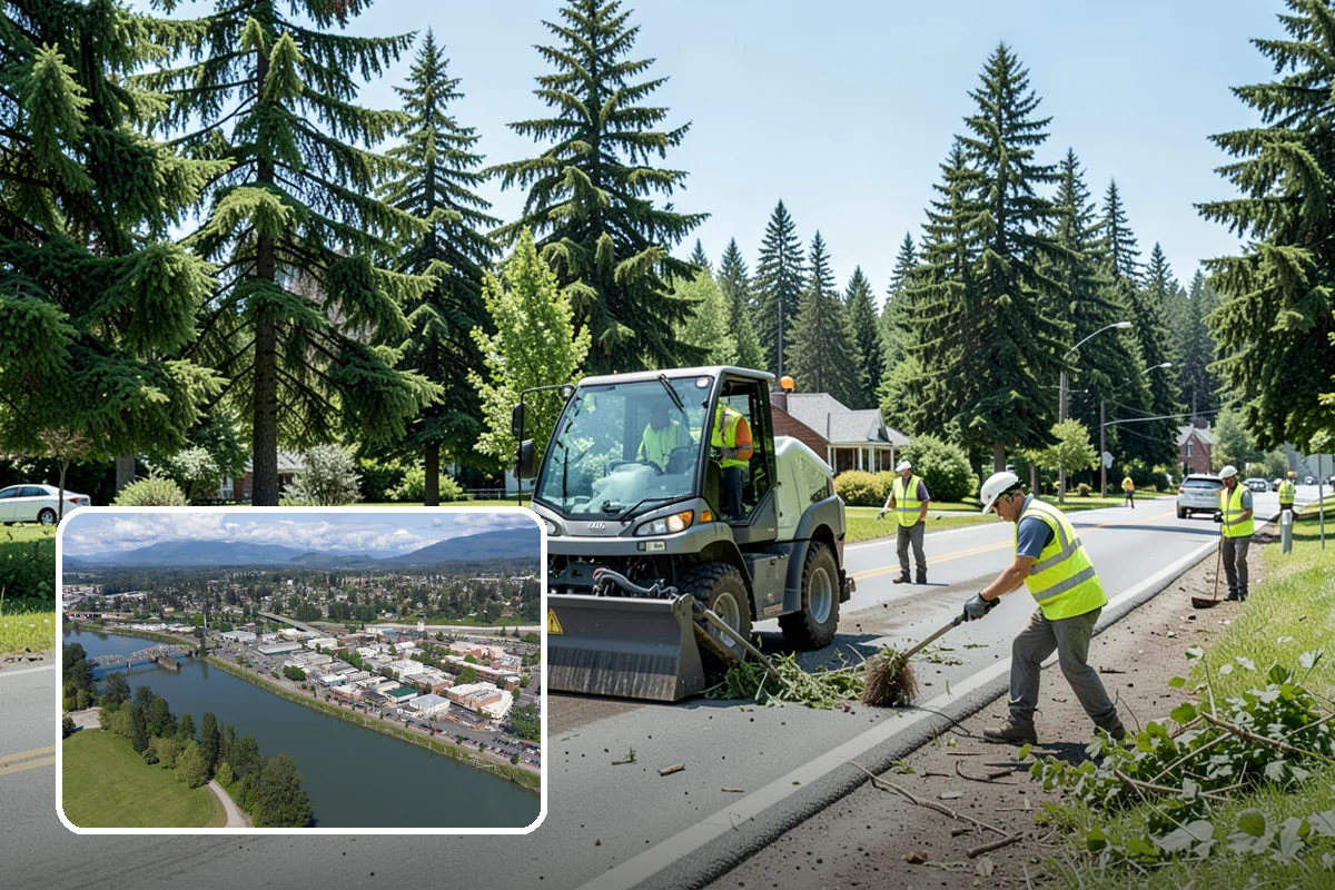 Guardrail Repair in Mount Vernon, Skagit County, WA - Restored crash protection to approved standards