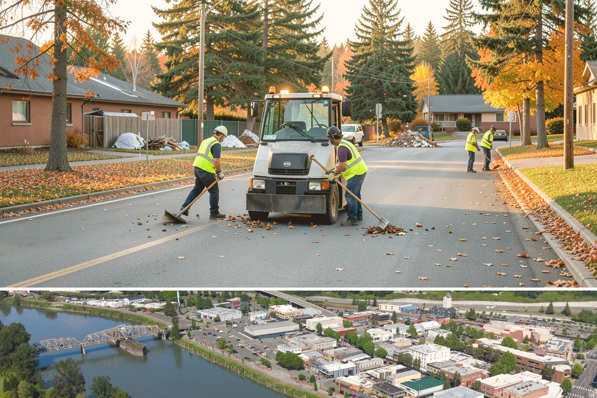 Guardrail Repair in Mount Vernon, Skagit County, WA - Repairs run year-round but cluster after winter storm season when run-off-road impacts peak.