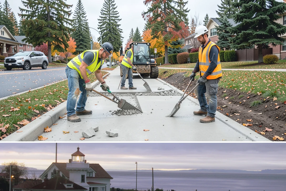Guardrail Repair in Mukilteo, Snohomish County, WA - Repairs run year-round but cluster after winter storm season when run-off-road impacts peak.