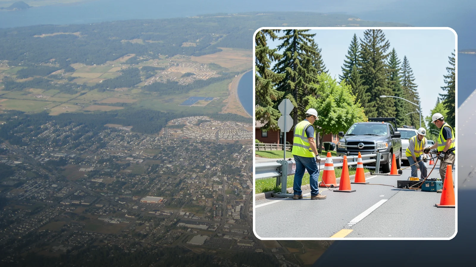 Guardrail Repair in Oak Harbor, Island County, WA - Guardrail repair and replacement restore roadside crash protection after impacts and corrosion.
