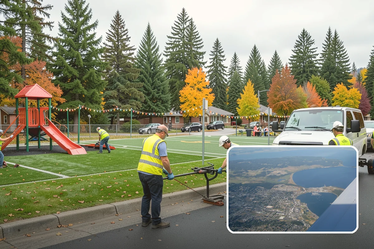 Guardrail Repair in Oak Harbor, Island County, WA - Restored crash protection to approved standards