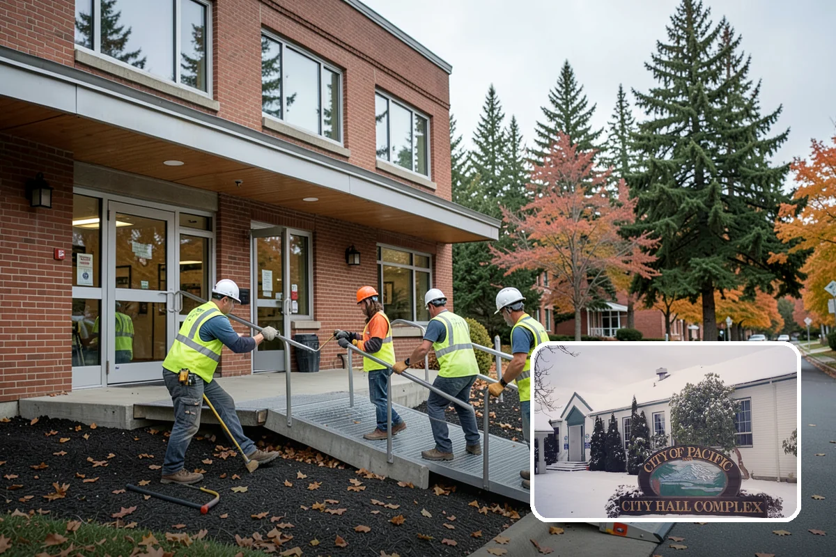 Guardrail Repair in Pacific, King County, WA - Restored crash protection to approved standards