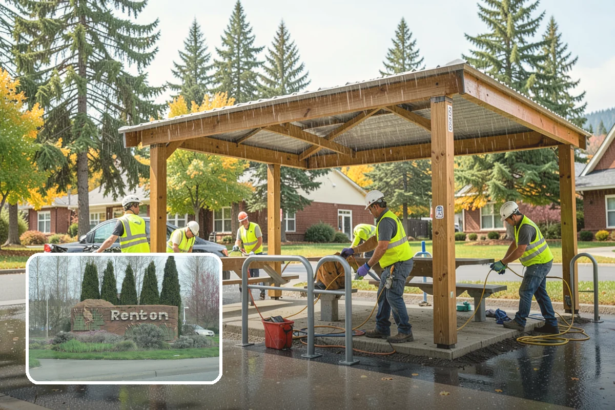 Guardrail Repair in Renton, King County, WA - Restored crash protection to approved standards