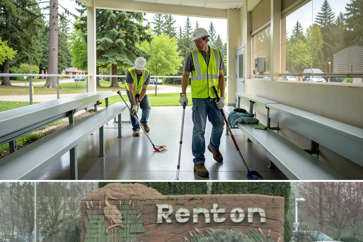 Guardrail Repair in Renton, King County, WA - Repairs run year-round but cluster after winter storm season when run-off-road impacts peak.