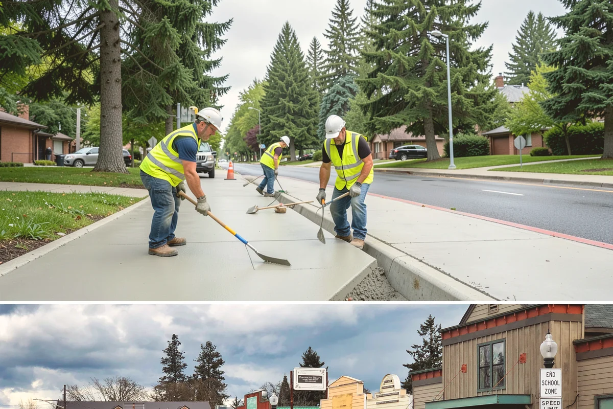 Guardrail Repair in Roy, Pierce County, WA - Repairs run year-round but cluster after winter storm season when run-off-road impacts peak.