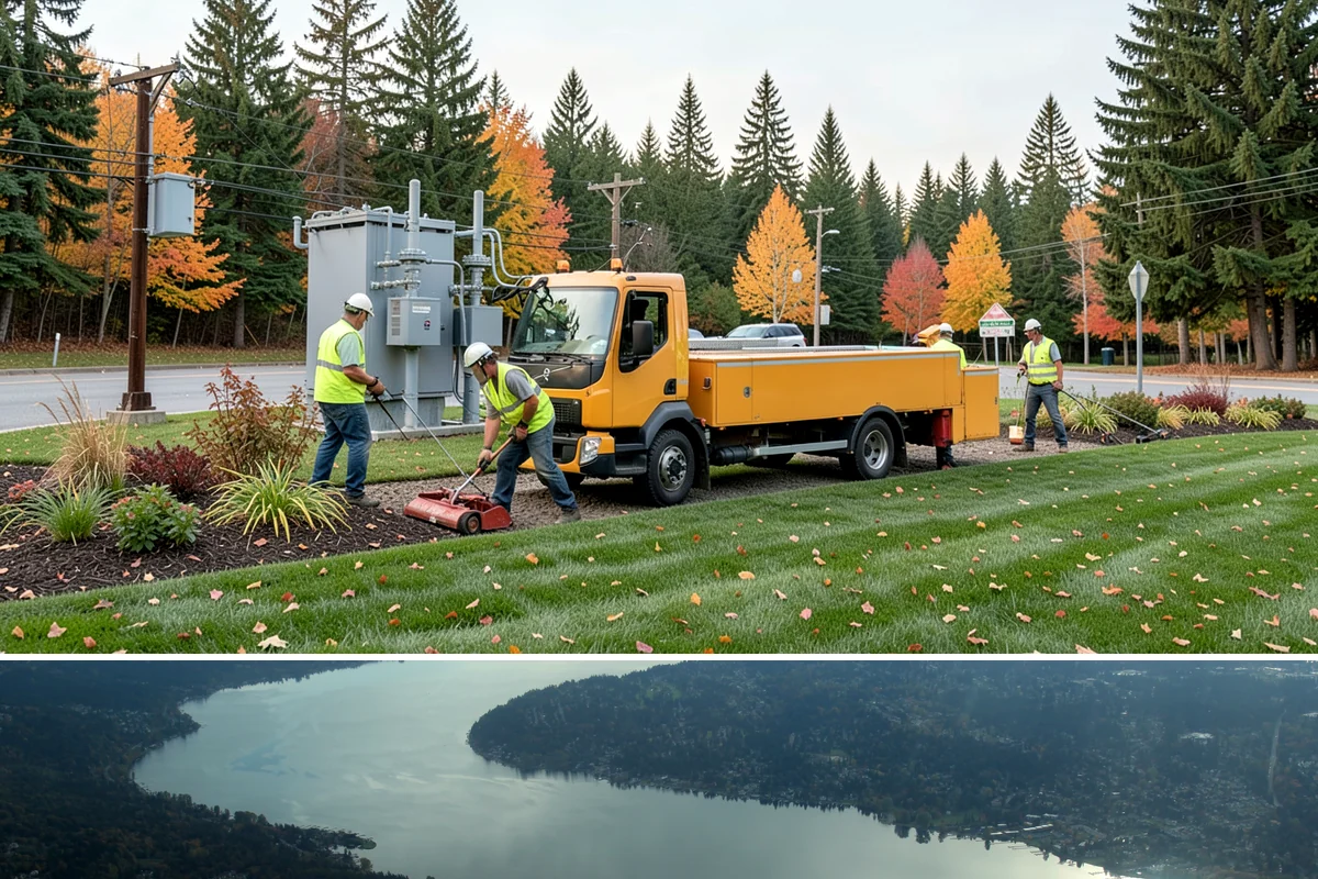 Guardrail Repair in Sammamish, King County, WA - Repairs run year-round but cluster after winter storm season when run-off-road impacts peak.