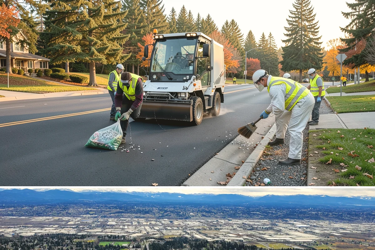 Guardrail Repair in SeaTac, King County, WA - Repairs run year-round but cluster after winter storm season when run-off-road impacts peak.