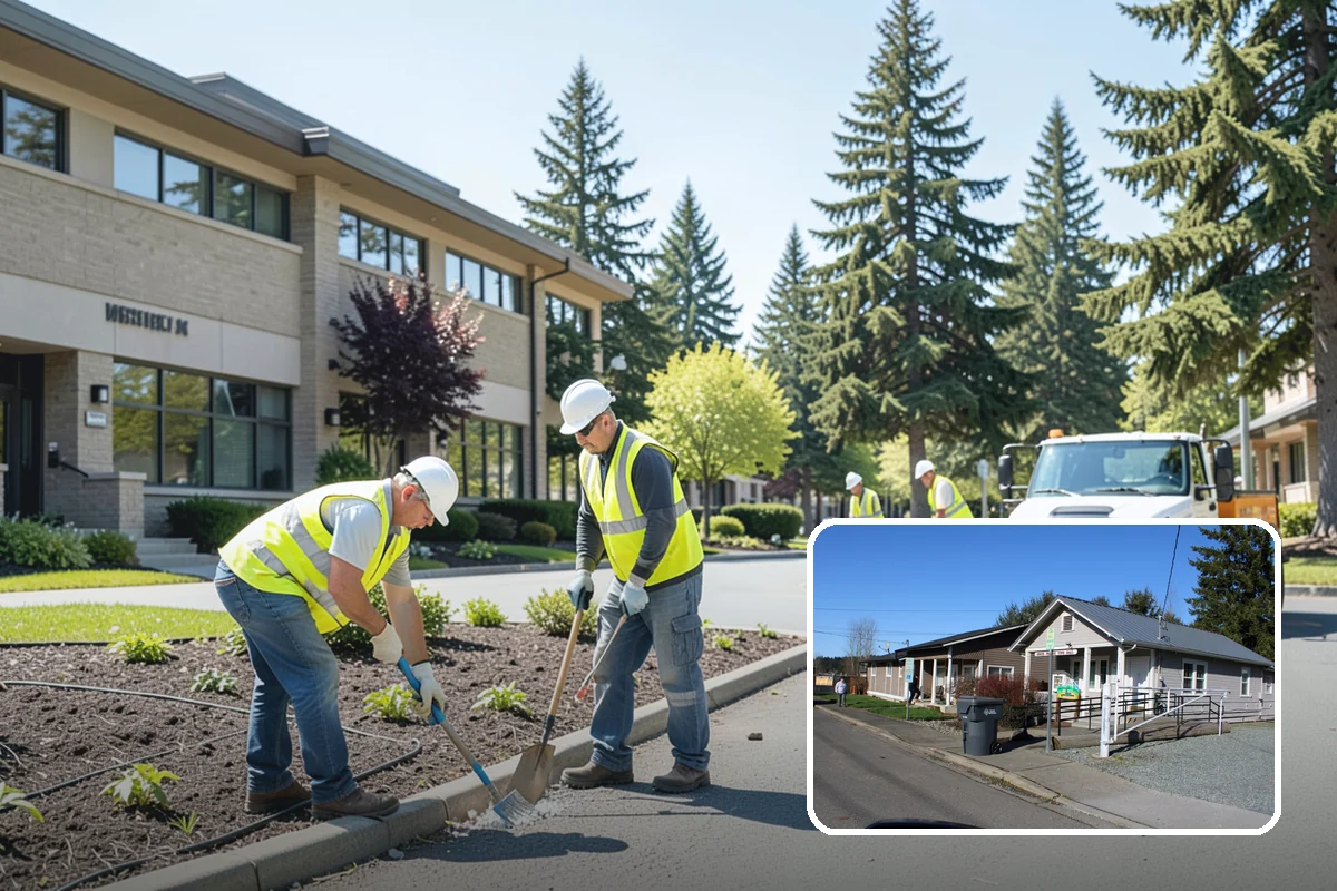 Guardrail Repair in South Prairie, Pierce County, WA - Restored crash protection to approved standards