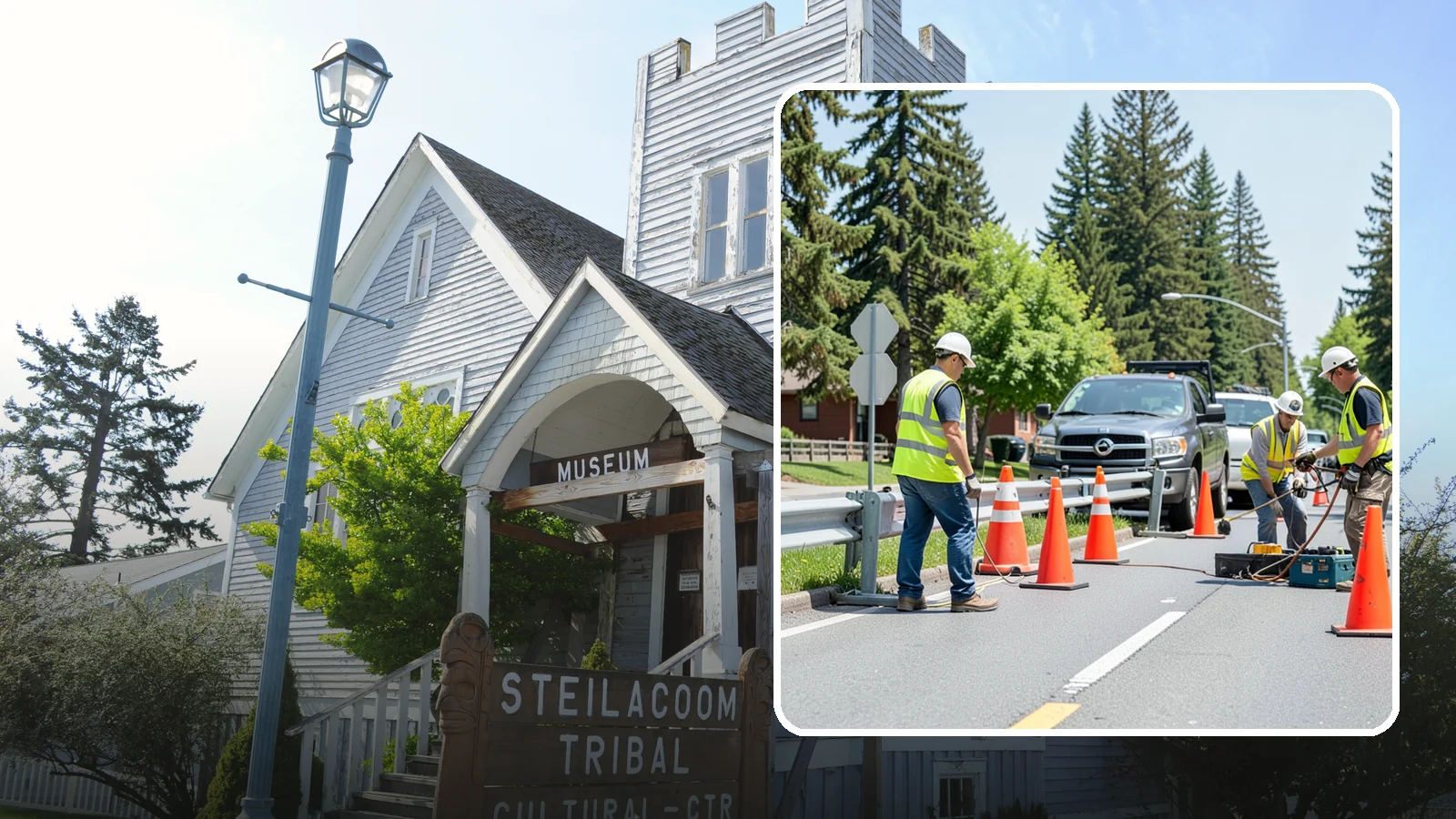 Guardrail Repair in Steilacoom, Pierce County, WA - Guardrail repair and replacement restore roadside crash protection after impacts and corrosion.