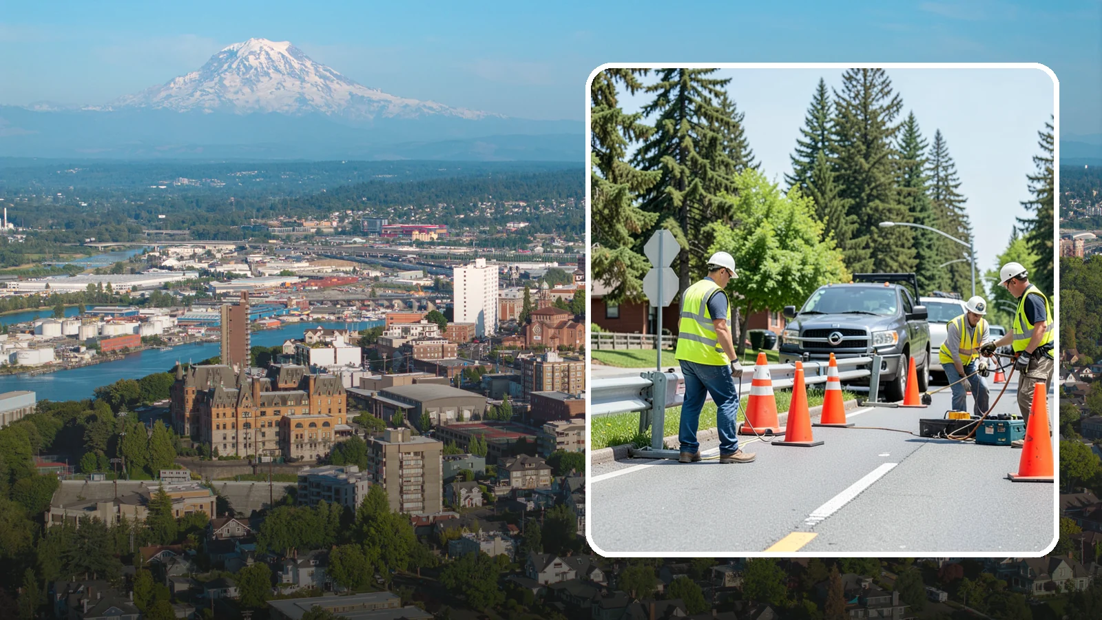 Guardrail Repair in Tacoma, Pierce County, WA - Guardrail repair and replacement restore roadside crash protection after impacts and corrosion.