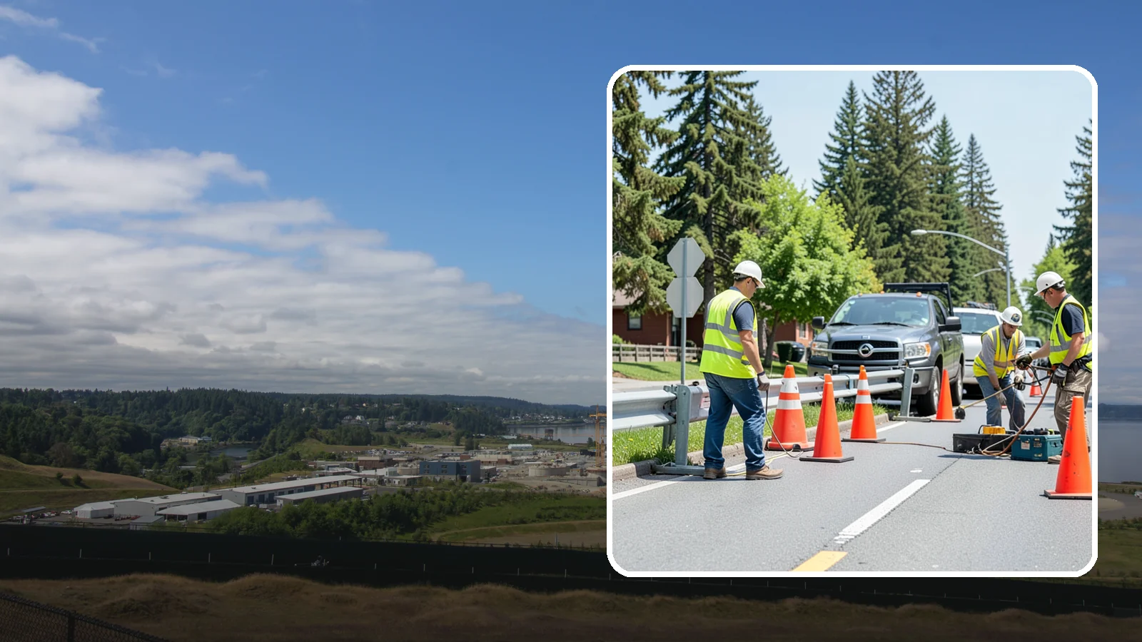 Guardrail Repair in University Place, Pierce County, WA - Guardrail repair and replacement restore roadside crash protection after impacts and corrosion.