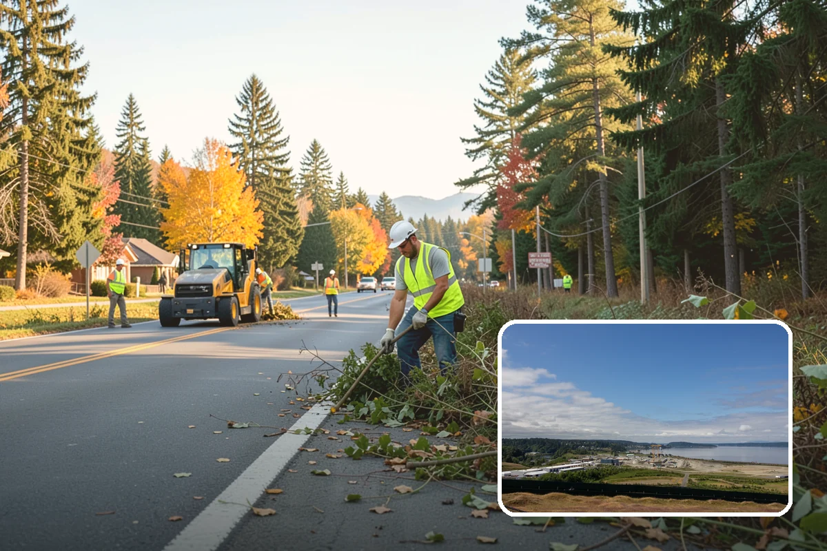 Guardrail Repair in University Place, Pierce County, WA - Restored crash protection to approved standards