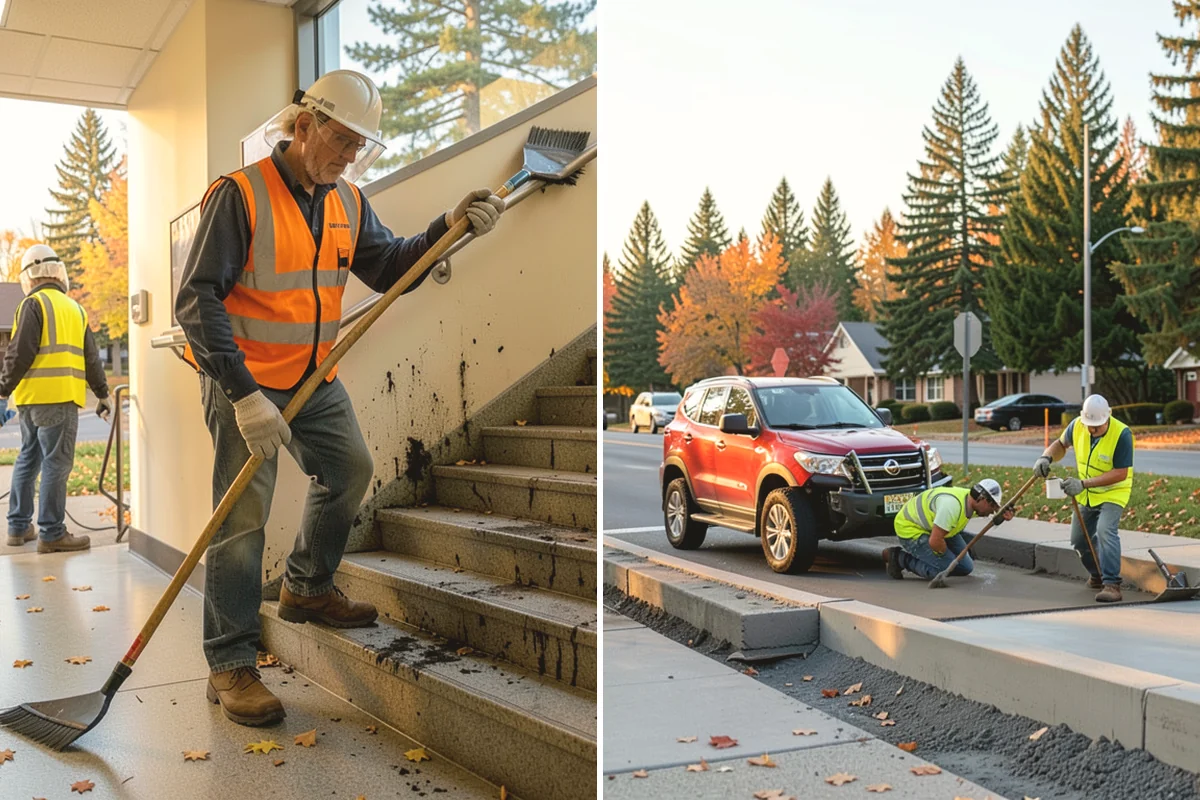 Guardrail Repair in University Place, Pierce County, WA - Assess damage and identify required components