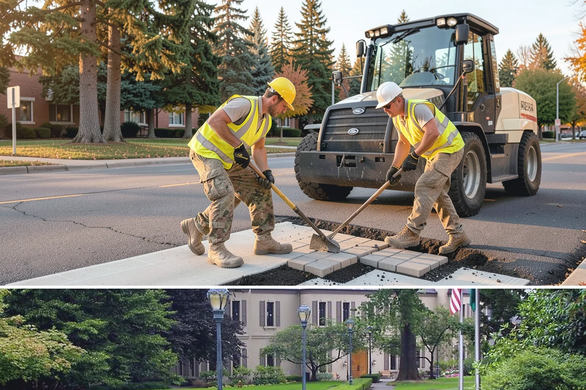 Guardrail Repair in Woodinville, King County, WA - Repairs run year-round but cluster after winter storm season when run-off-road impacts peak.