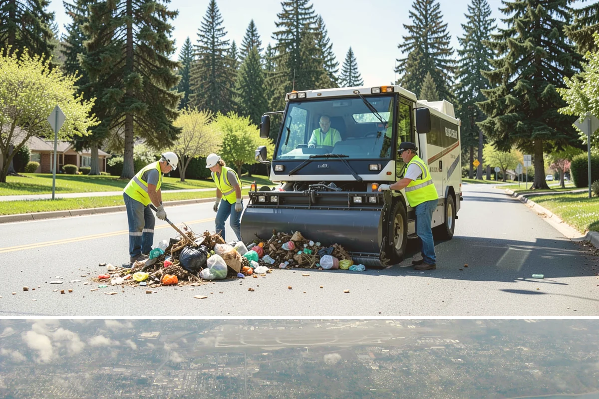 Guardrail Vegetation Clearing in Burien, King County, WA - Behind-rail clearing is scheduled through the growing season and paired with a fall pass so guardrail is inspectable and...